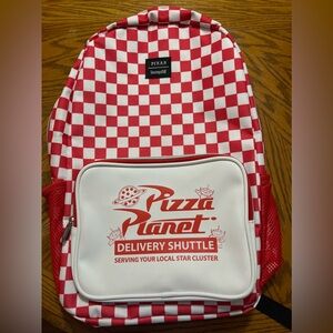 NWOT Disney Pizza Planet LoungeFly backpack.